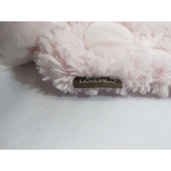 Demdaco Gracie Giraffe Rattle Blankie Plush Lovey Baby Security Blanket Cozies - Picture 7 of 9